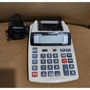 Canon P23-DH Printing Calculator Accounting Printer Adding Machine w/ Power Cord